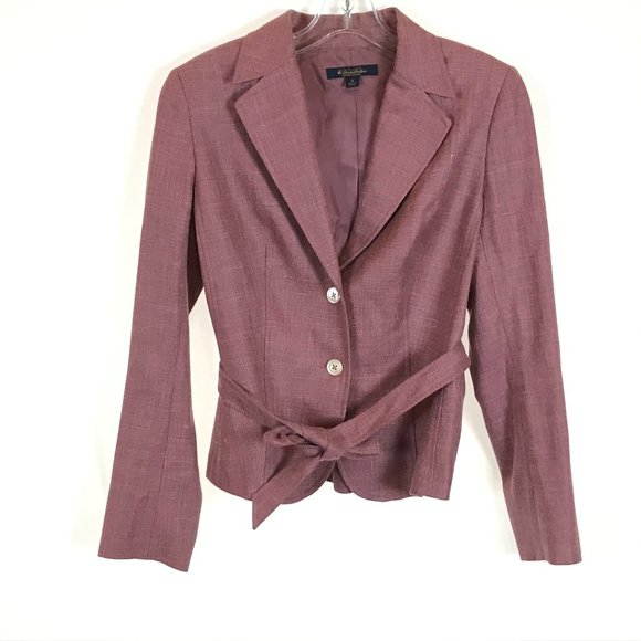 Size 6 Brooks Brother Wool Blend Two Button Blazer - Picture 1 of 4
